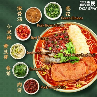  Crossing the Culinary Bridge:  Will Spicy Rice Noodles with Stewed Pork (Guoqiao Mixian) Satisfy Your Soulful Cravings for Umami and Tenderness?