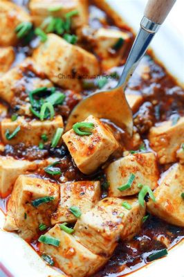  Mapo Tofu Z Intensywnie Pikantnym Aromatem I kremową Teksturą